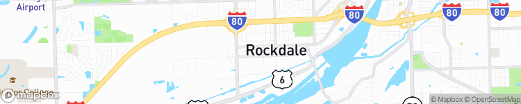Rockdale - map