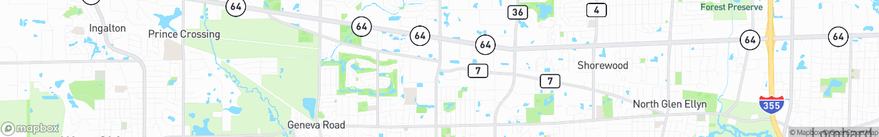 TruckMap 250 s Gary Ave