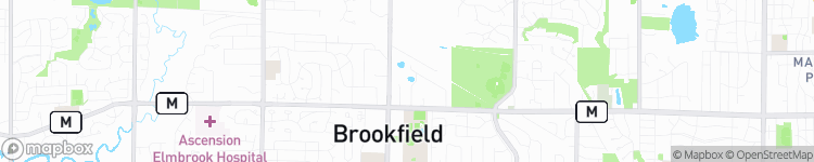 Brookfield - map