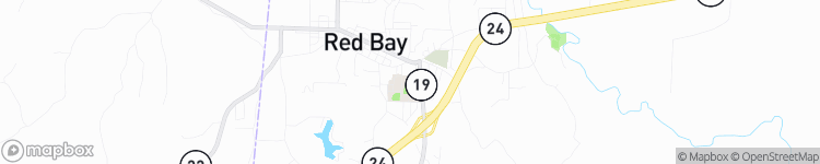 Red Bay - map