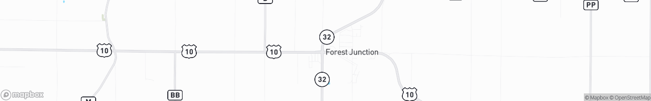 Railway Jct 76 Fast Stop - map