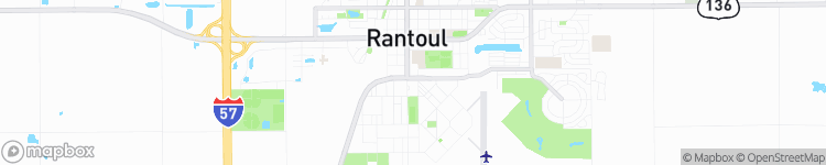 Rantoul - map
