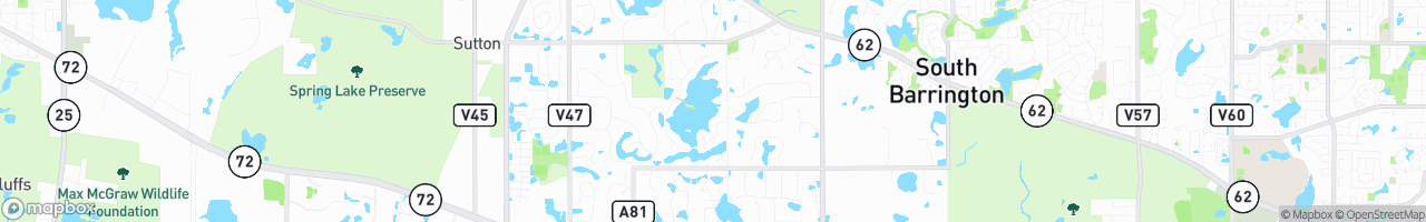 South Barrington - map