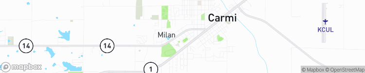 Carmi - map
