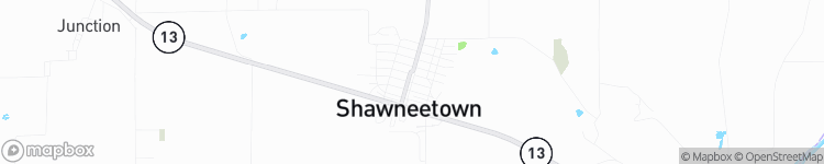 Shawneetown - map