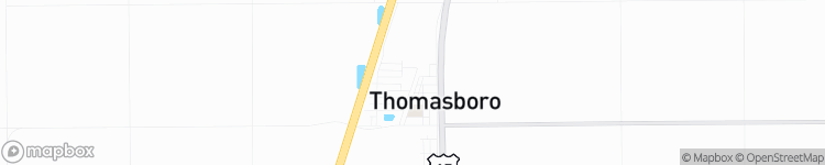 Thomasboro - map
