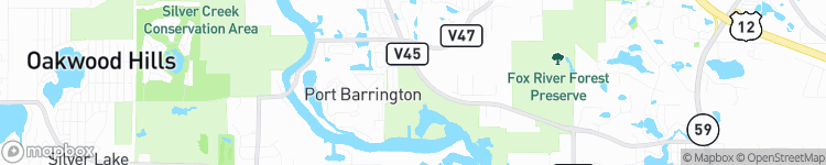 Port Barrington - map