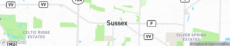 Sussex - map