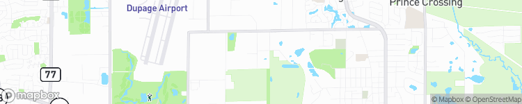 West Chicago - map