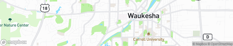 Waukesha - map