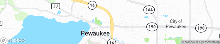 Pewaukee - map