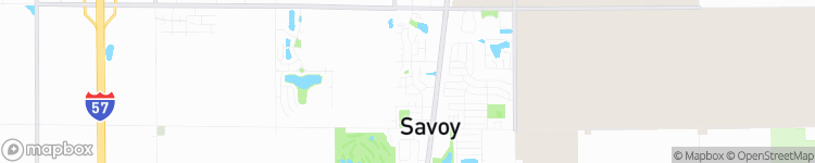 Savoy - map