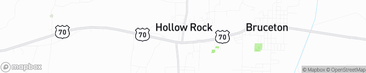 Hollow Rock - map