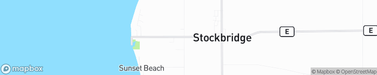 Stockbridge - map