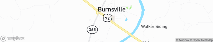Burnsville - map