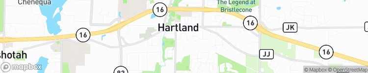 Hartland - map