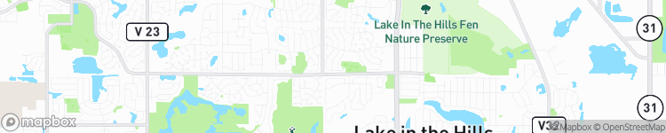 Lake in the Hills - map