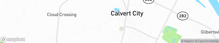 Calvert City - map