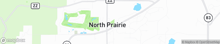 North Prairie - map