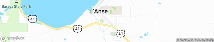 L'Anse - map