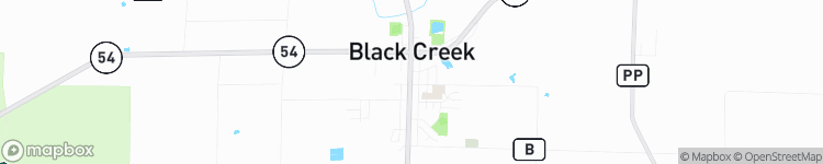 Black Creek - map