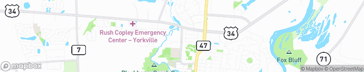 Yorkville - map