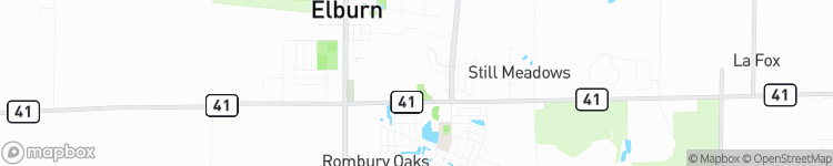 Elburn - map