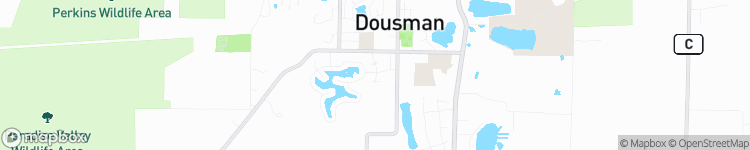 Dousman - map