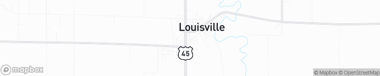 Louisville - map