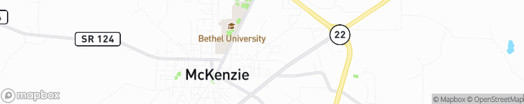 McKenzie - map
