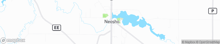 Neosho - map