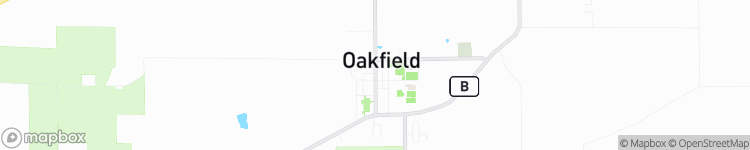 Oakfield - map
