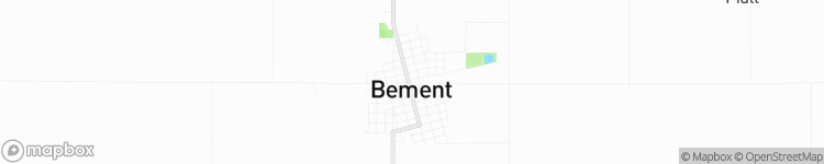 Bement - map