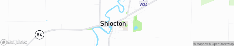 Shiocton - map