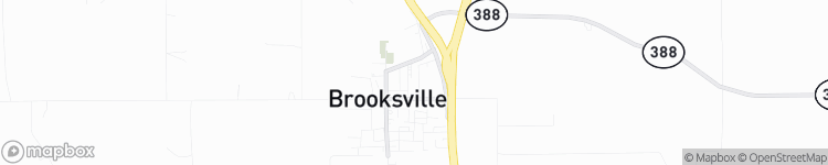 Brooksville - map