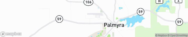 Palmyra - map