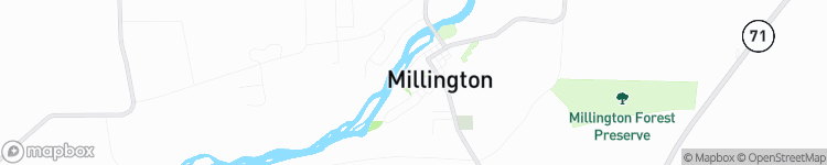 Millington - map
