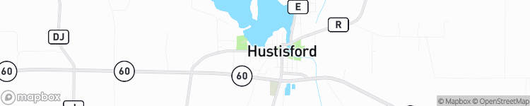 Hustisford - map