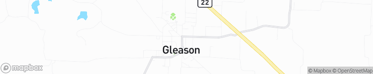 Gleason - map