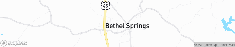 Bethel Springs - map