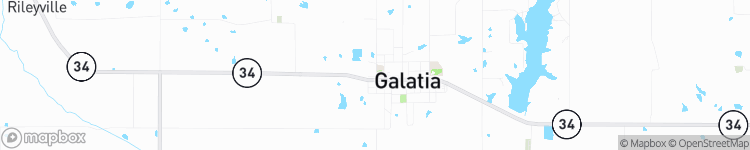 Galatia - map