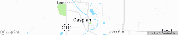 Caspian - map
