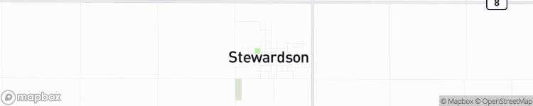 Stewardson - map