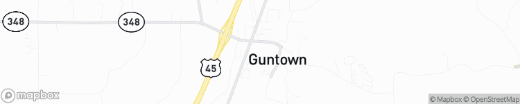 Guntown - map