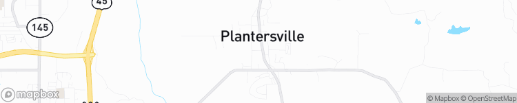 Plantersville - map