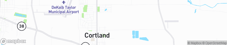 Cortland - map