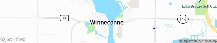 Winneconne - map