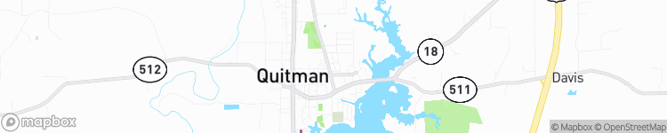 Quitman - map
