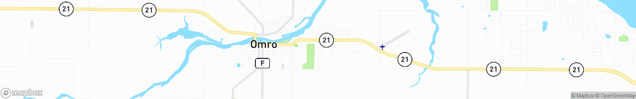 Omro Travel Center - map