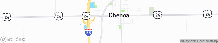 Chenoa - map